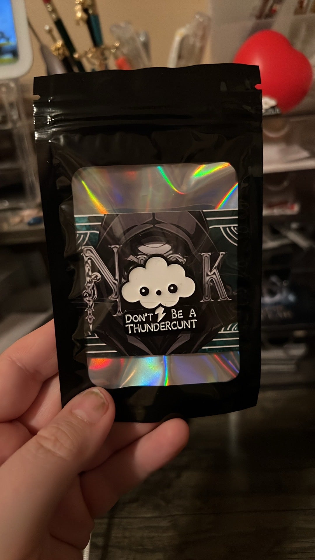 Thundercunt Enamel Pin