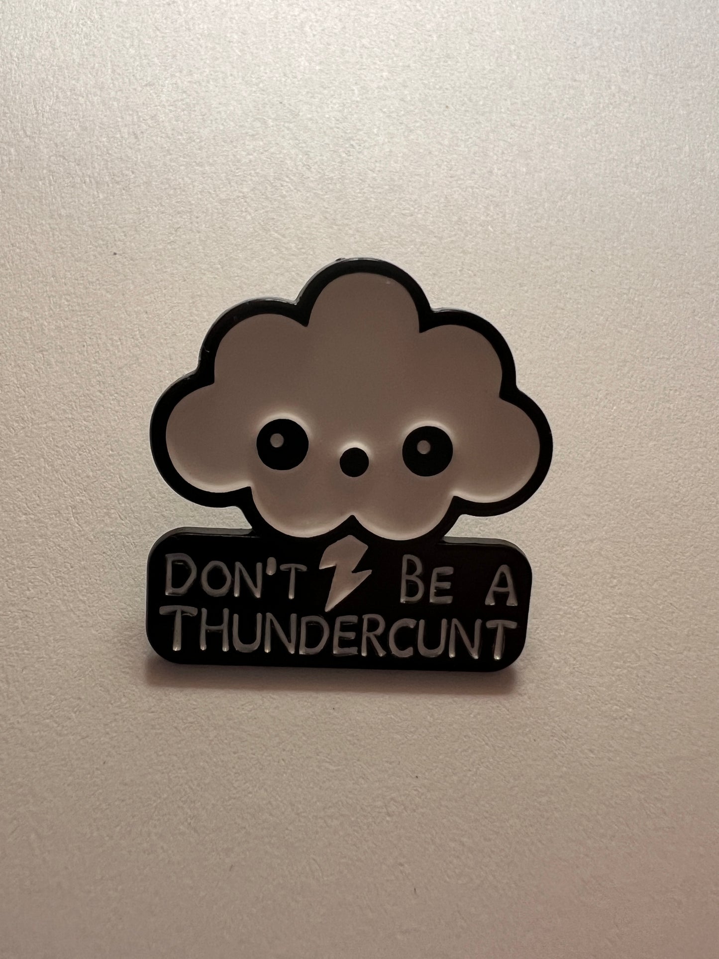 Thundercunt Enamel Pin